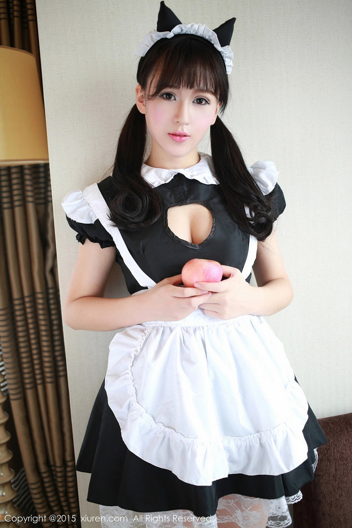 [XiuRen秀人网]No.340_嫩模正妹唐雨辰TYC白色蕾丝内衣秀傲人美乳诱惑写真61P-秀人集