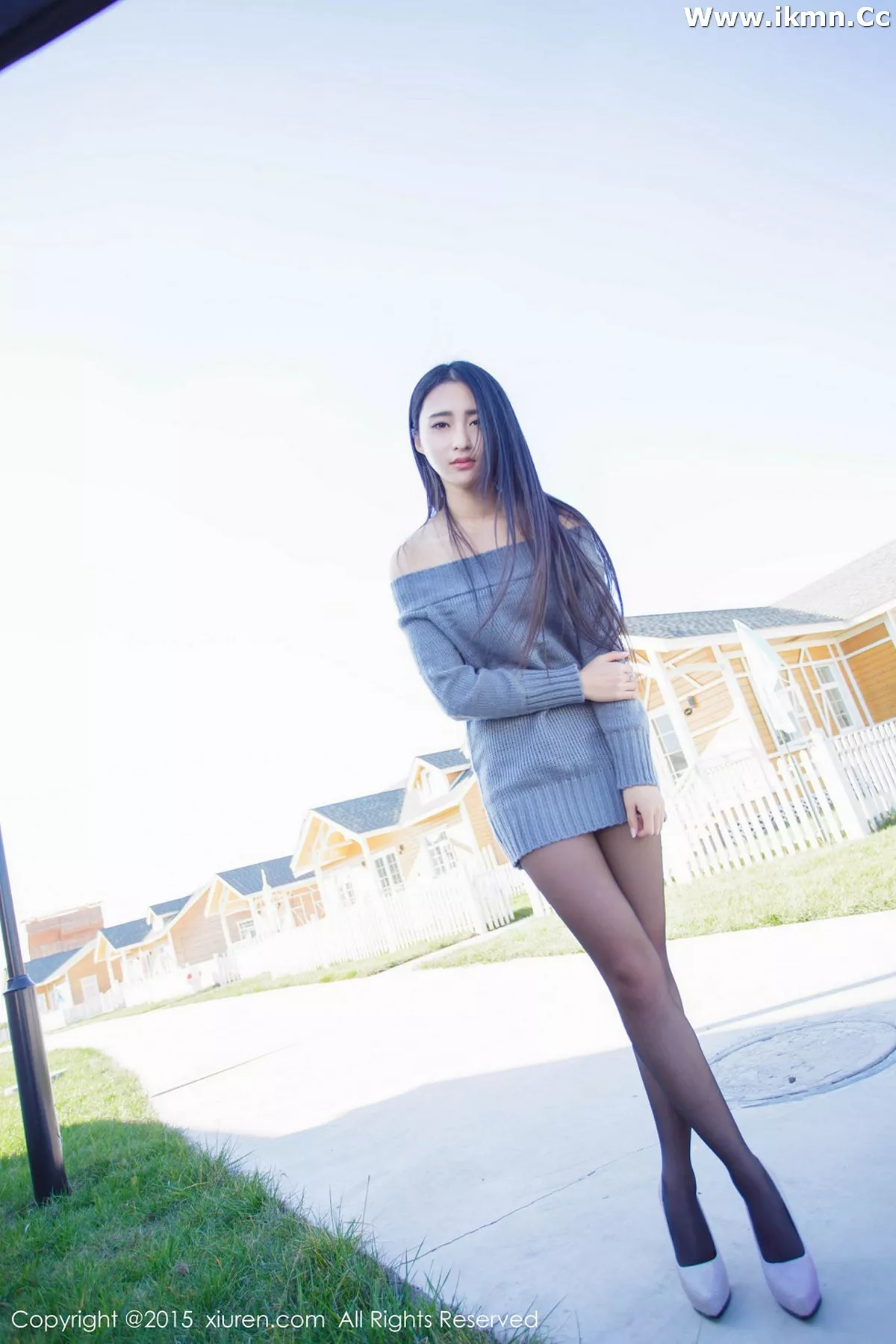 [XiuRen秀人网]No.421_内地嫩模lucky咏丹黑丝裤袜修长美腿完美身材性感写真71P